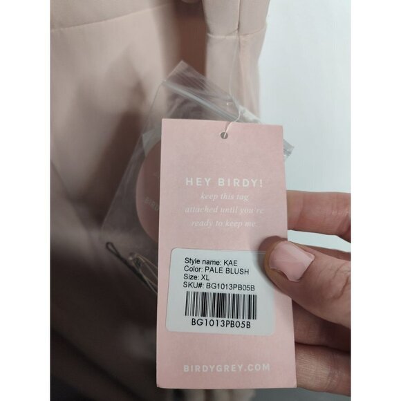 NWT Birdy Grey Kae Bridesmaid Dress, Pale Blush, size XL - Picture 4 of 6
